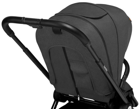Lionelo Mika Wózek Głęboko-Spacerowy + Fotelik 0-13 kg 3w1   Grey Graphite