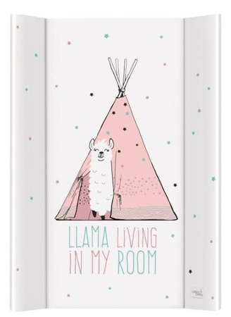 Ceba Baby Przewijak Twardy Krótki 50x70 Comfort  Lolly Polly Lama